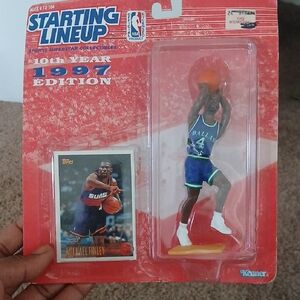 Starting Lineup Michael Finley Action Figure - Blue and White